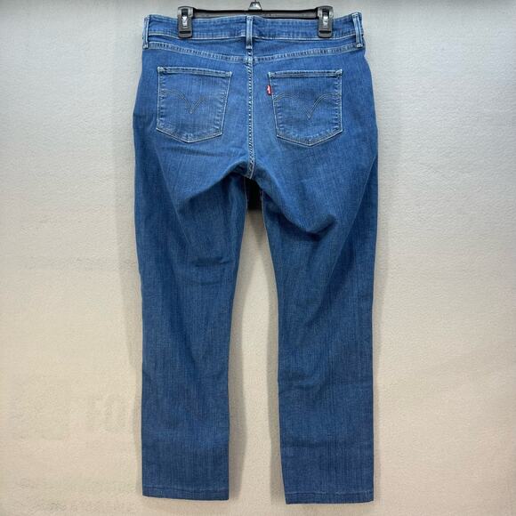 Levi's Jeans Women's 16 Blue Classic Mid Rise Skinny Preppy Normcore Mom Jeans - Picture 2 of 14